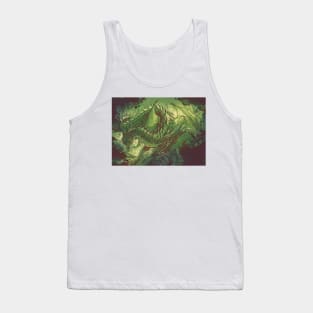 Green Dragon Tank Top